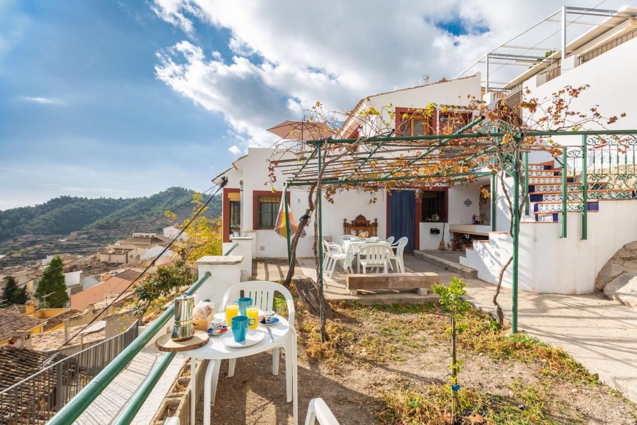 Villa Casa Marcelino Y Pepa Rosa Sella Exterior foto